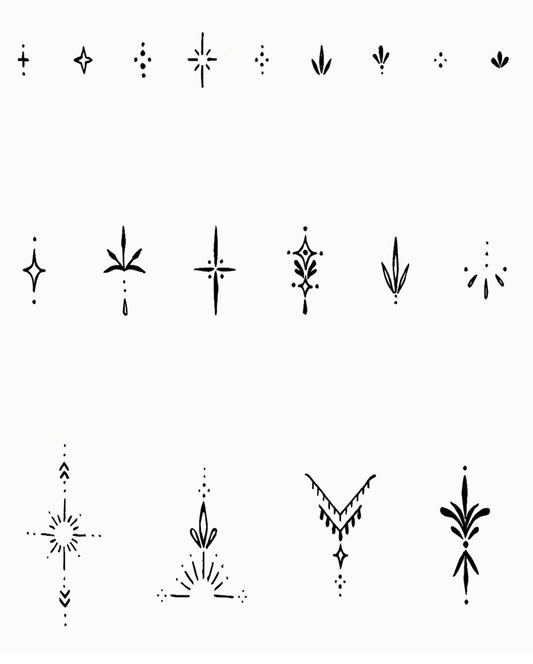 Star Seeds Temporary Tattoo