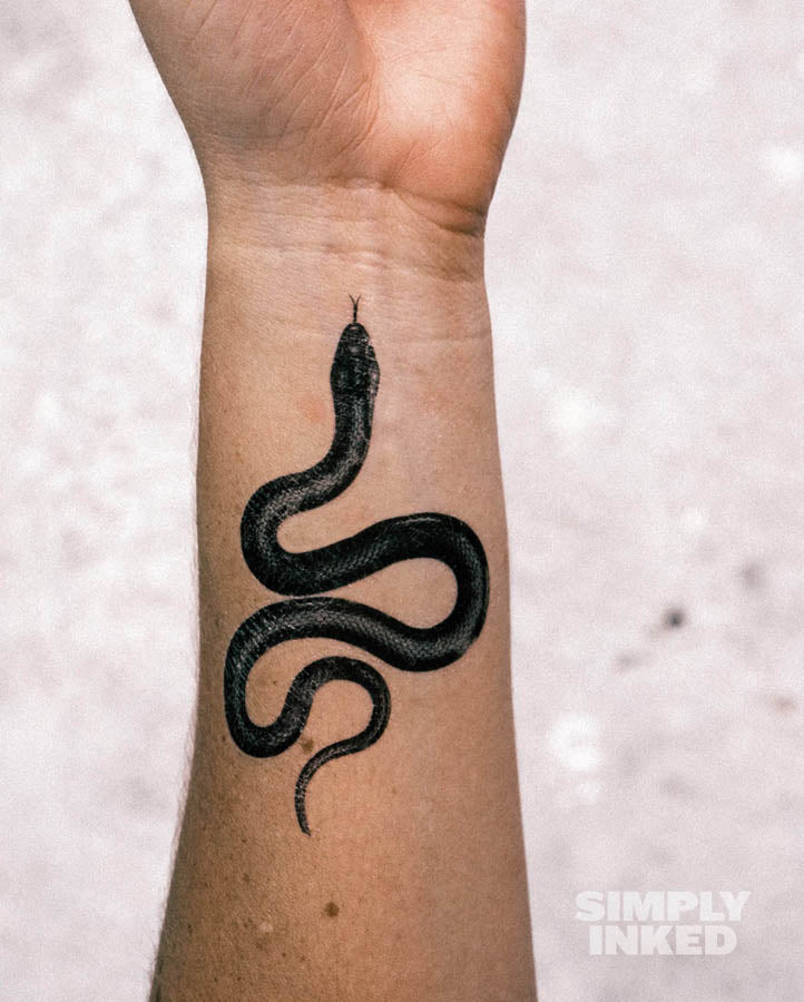 Semi Permanent tattoo