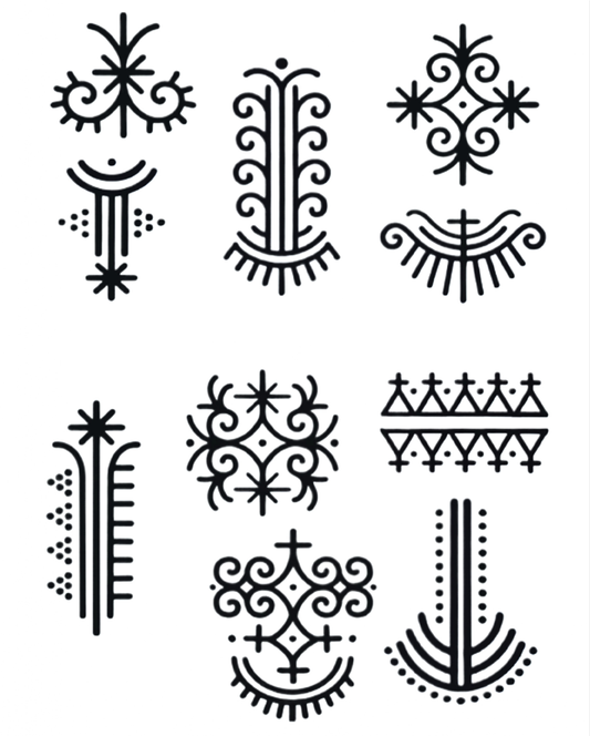 Harmonic Ink Temporary Tattoo