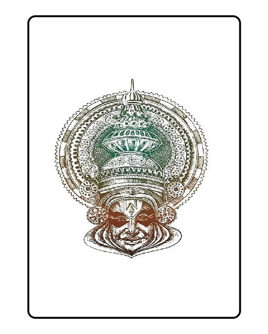 Kathakali Temporary Tattoo