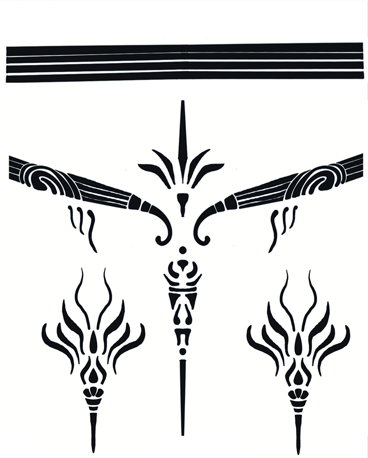 Tribal Sigil Temporary Tattoo