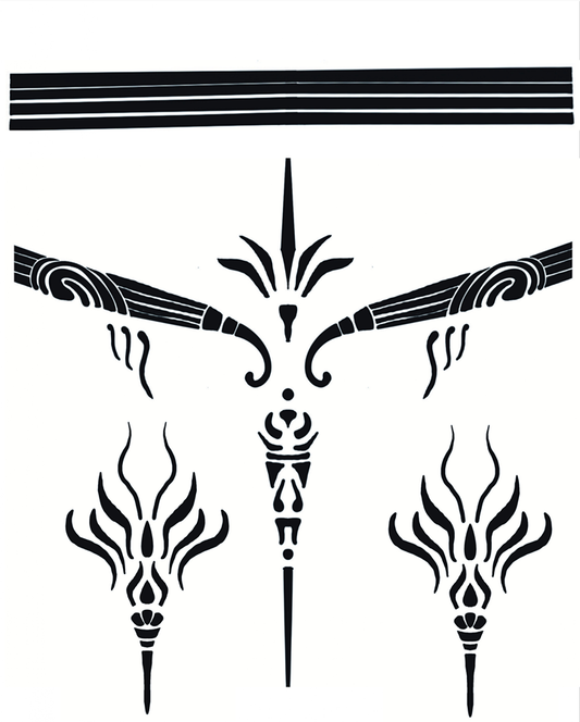 Tribal Sigil Temporary Tattoo
