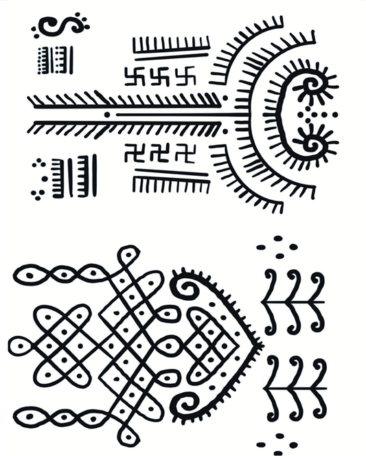 Ancient Marks Temporary Tattoo