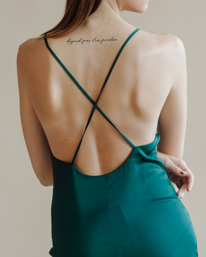 NEW Beyond Fear Lies Freedom Temporary Tattoo