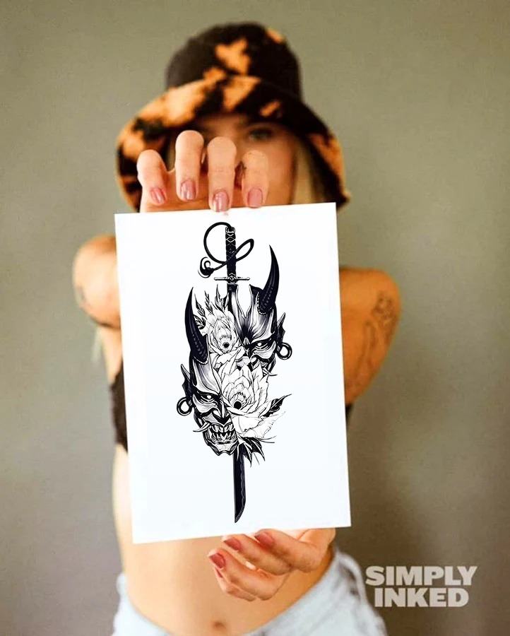 No Longer Innocent Semi Permanent Tattoo