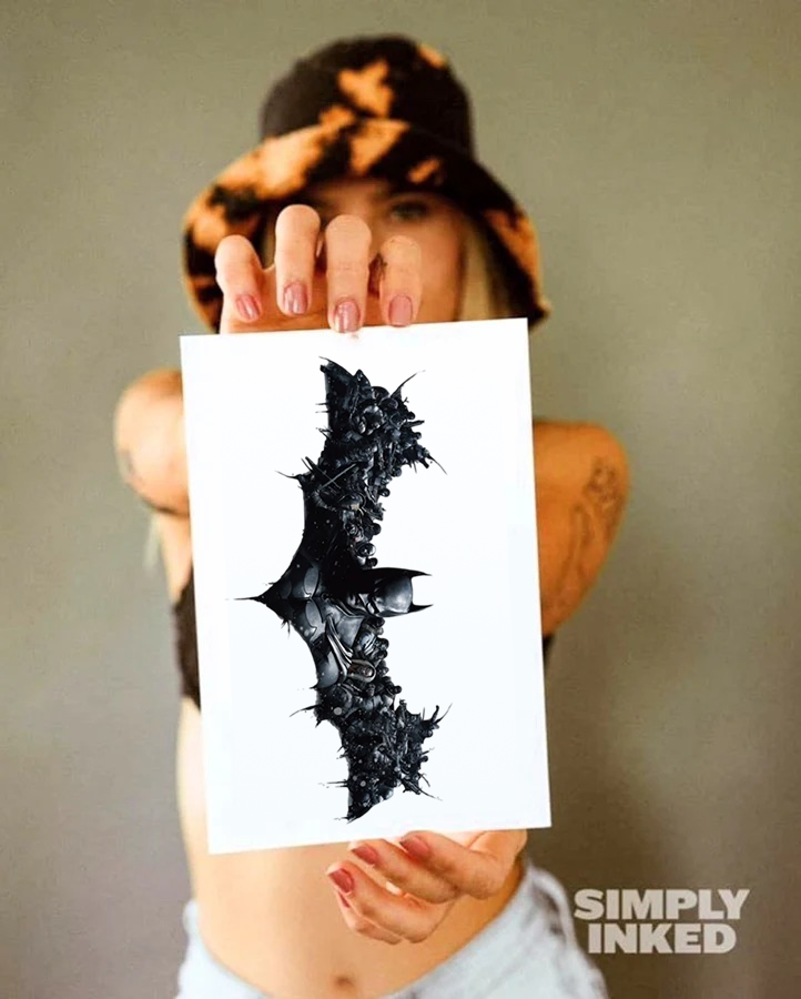 Batman Temporary Tattoo