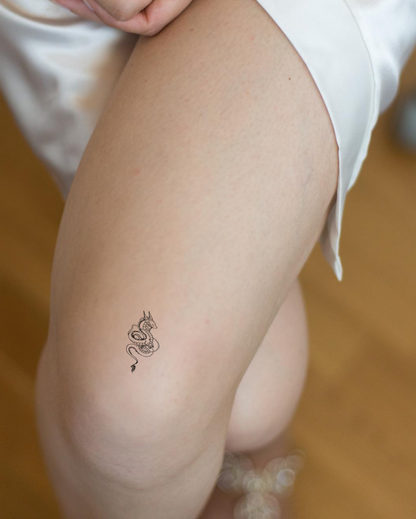 Mini Dragon Temporary Tattoo