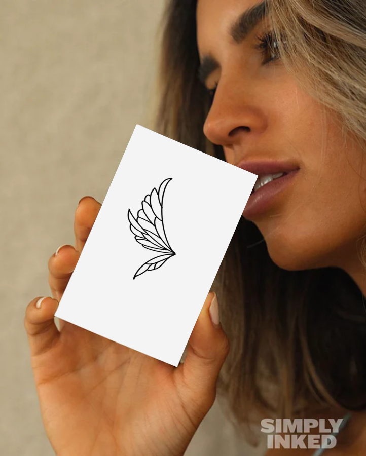 Butterfly Wings Temporary Tattoo