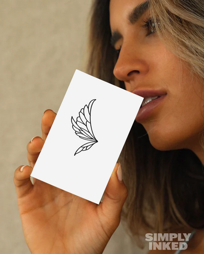 Butterfly Wings Temporary Tattoo