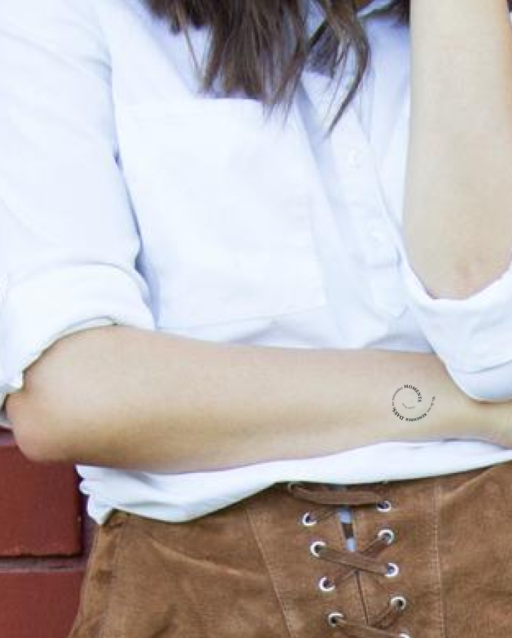 Memory Loop Semi Permanent Tattoo