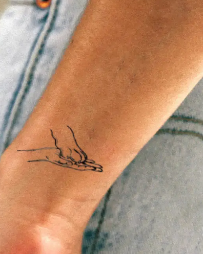 Man's Best Friend Semi Permanent Tattoo