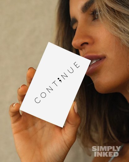 Continue Semi Permanent Tattoo