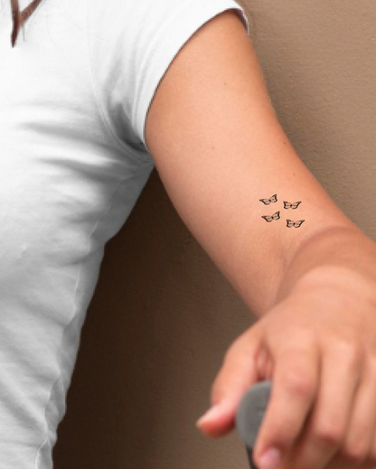 Butterflies Semi Permanent Tattoo