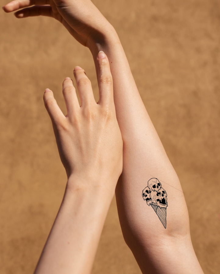 666 Flavors Semi Permanent Tattoo