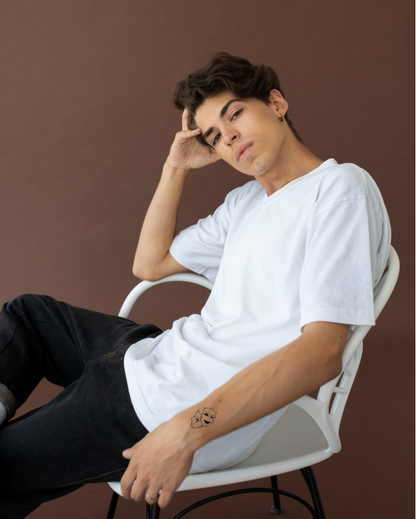 Double Faced Semi Permanent Tattoo