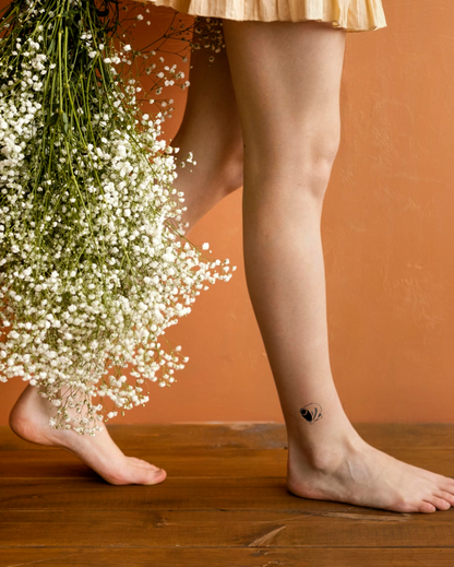 Masked Man Temporary Tattoo