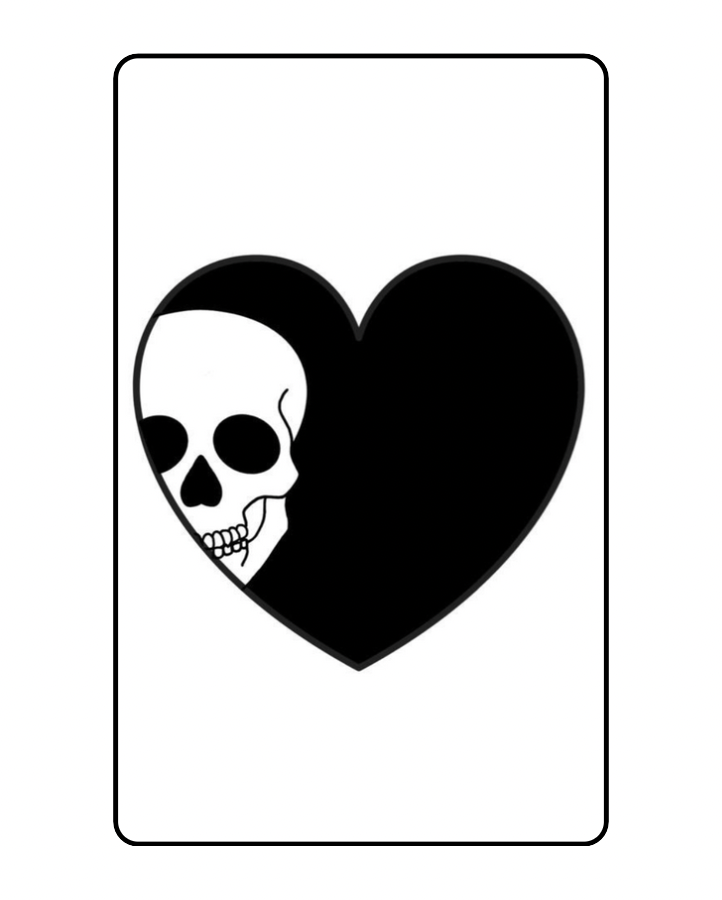 New Love Never Dies Semi Permanent Tattoo