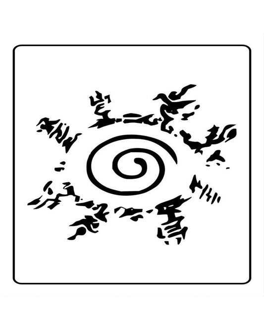Naruto Hokage Seal Temporary Tattoo