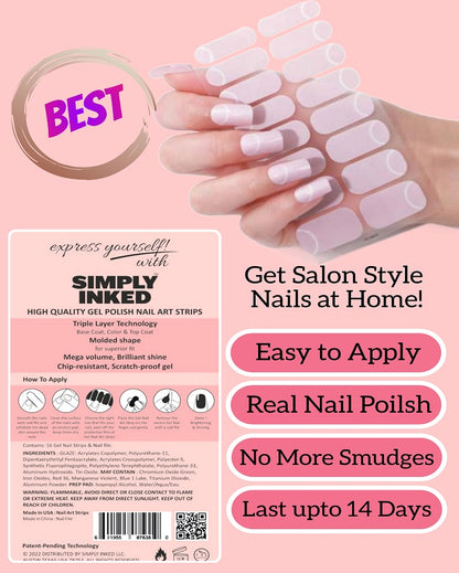 Evening Star Nail Art Strips