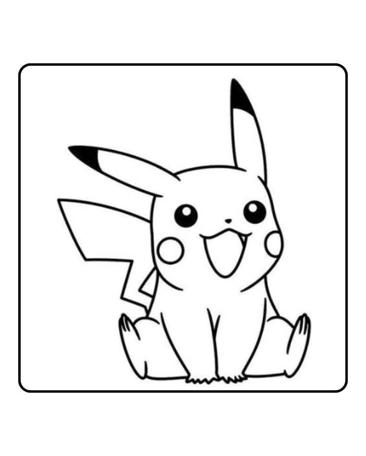 Pikachu Semi Permanent Tattoo