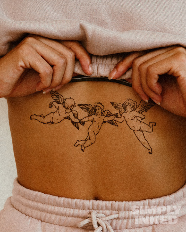 Semi Permanent tattoo