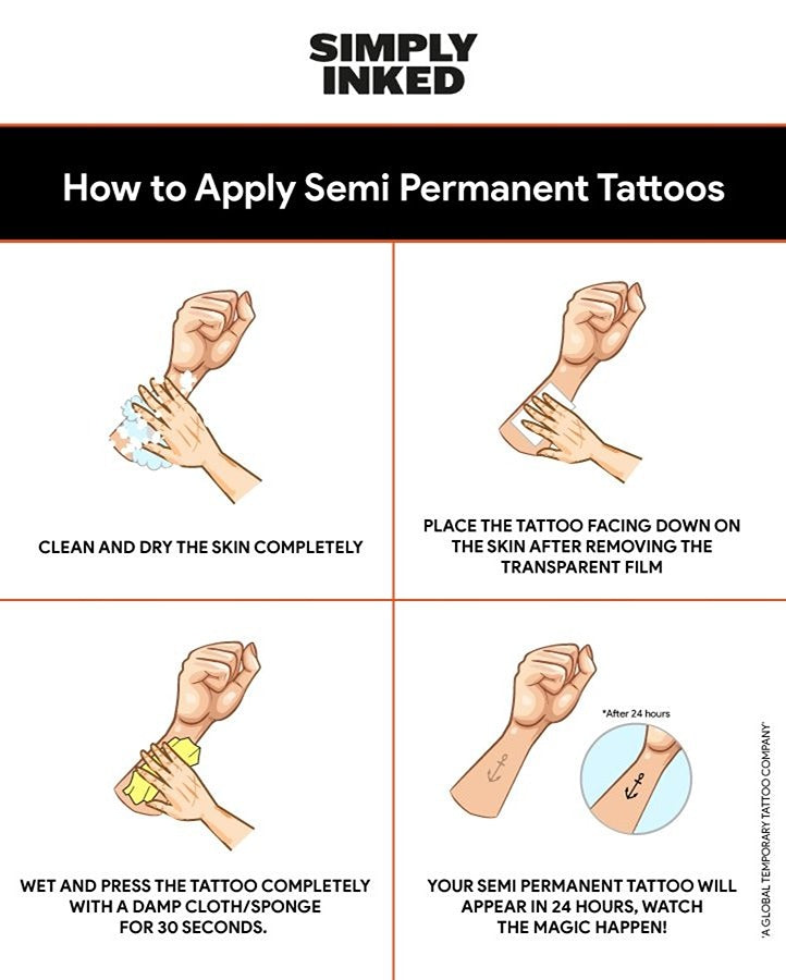 Rose Tattoo - Semi Permanent