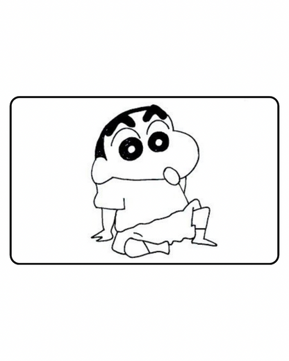 Shinchan Semi Permanent Tattoo
