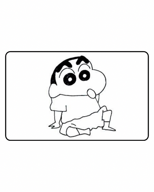 Shinchan Semi Permanent Tattoo