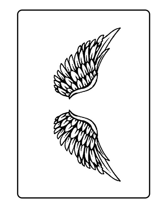 Angel Wings Temporary Tattoo