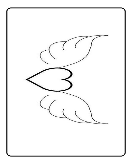 Love Gives You Wings Temporary Tattoo