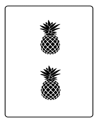 Pineapple Tattoo - Semi Permanent