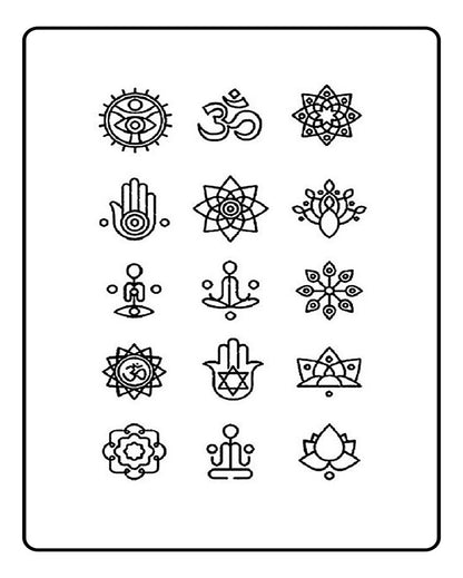 Spiritual Temporary Tattoo Bundle