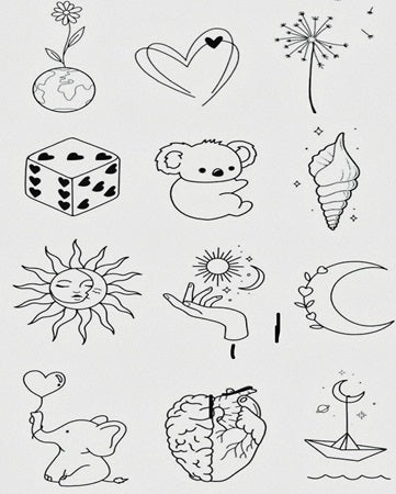 Pretty Little Things Temporary Tattoo Bundle