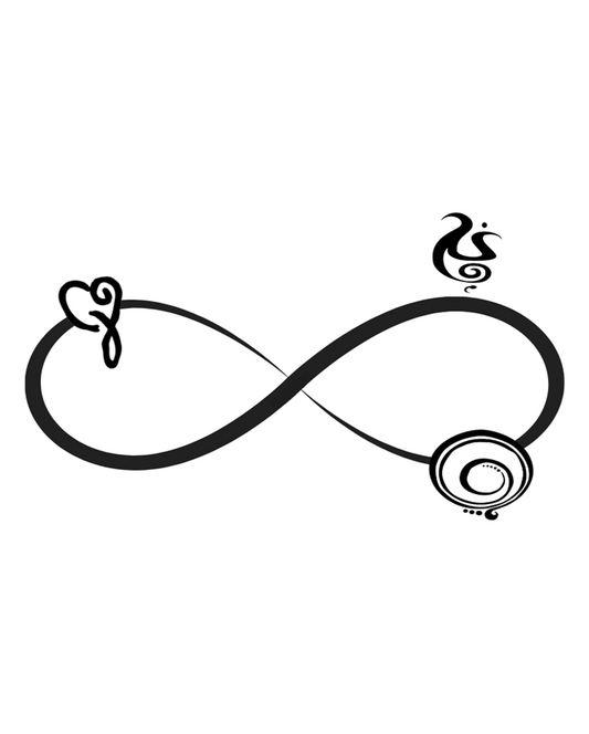 Eternal Gratitude Temporary Tattoo