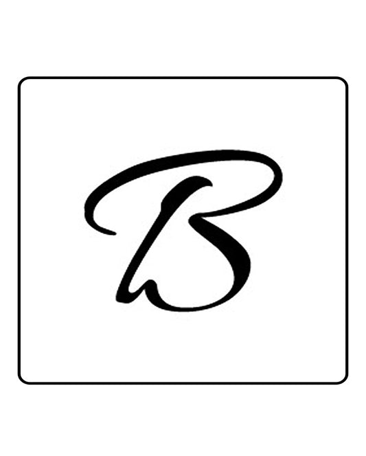 B Alphabet Semi Permanent Tattoo