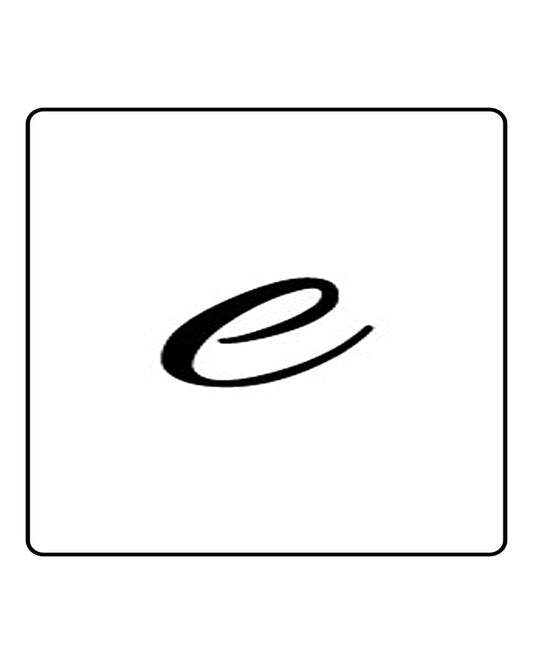 e Alphabet Semi Permanent Tattoo