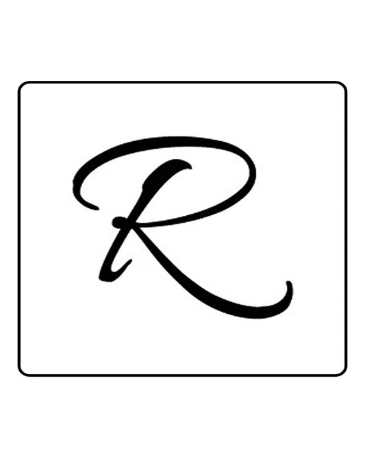 R Alphabet Semi Permanent Tattoo