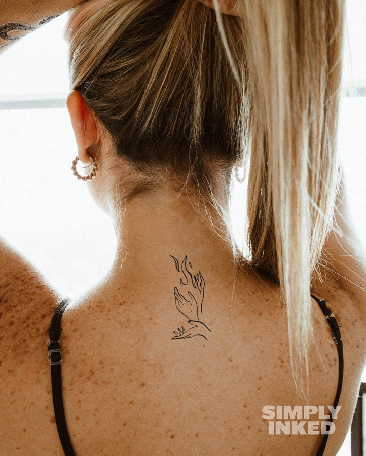 Semi - Permanent tattoo