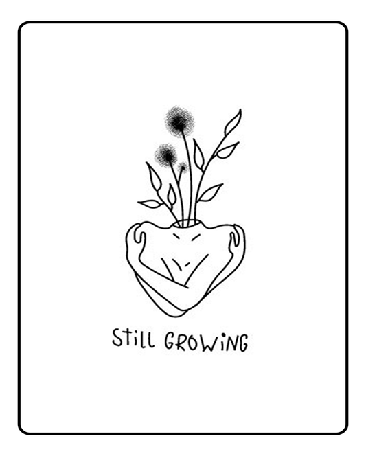 Still Growing Temporary Tattoo