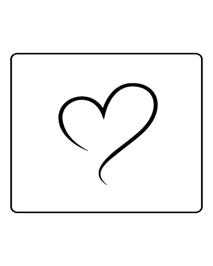 Mini Heart Semi Permanent Tattoo