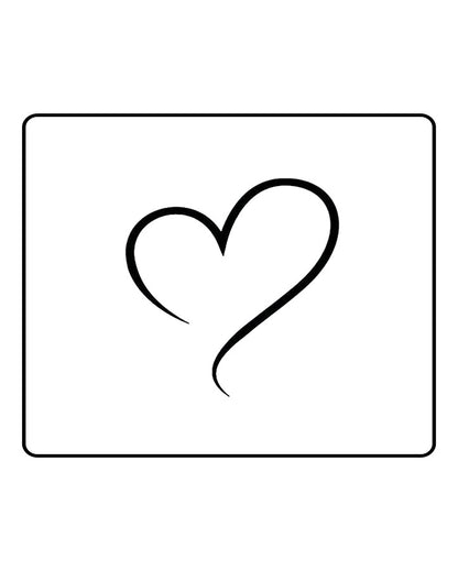 Mini Heart Semi Permanent Tattoo