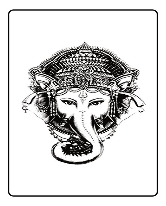 Lord Ganesha Semi-Permanent Tattoo
