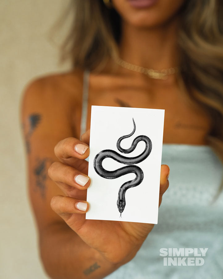 snake tattoo modal | Snake tattoo, Tattoos for women, Tattoos
