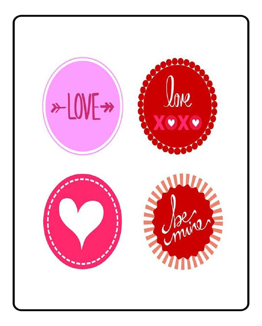 Love stamps Temporary Tattoo Bundle