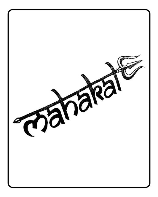 Mahakaal Semi Permanent Tattoo