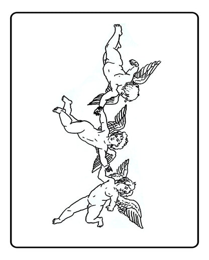 NEW Angels Temporary Tattoo